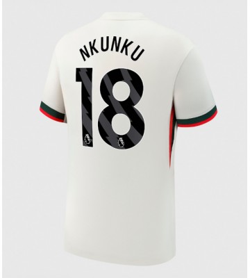Chelsea Christopher Nkunku #18 Udebanetrøje 2025-26 Kortærmet